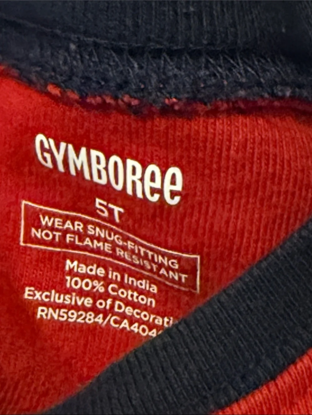Gymboree Red & Navy Rocket and Popsicle Kids Pajama Set